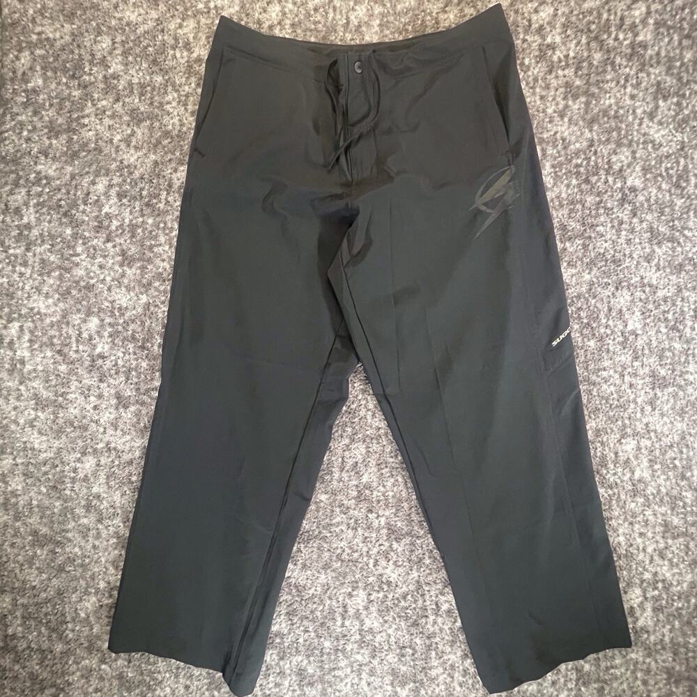 Sugoi Firewall 220 Men’s XL Cycling Pants Black Thermal Warm Windproof Joggers